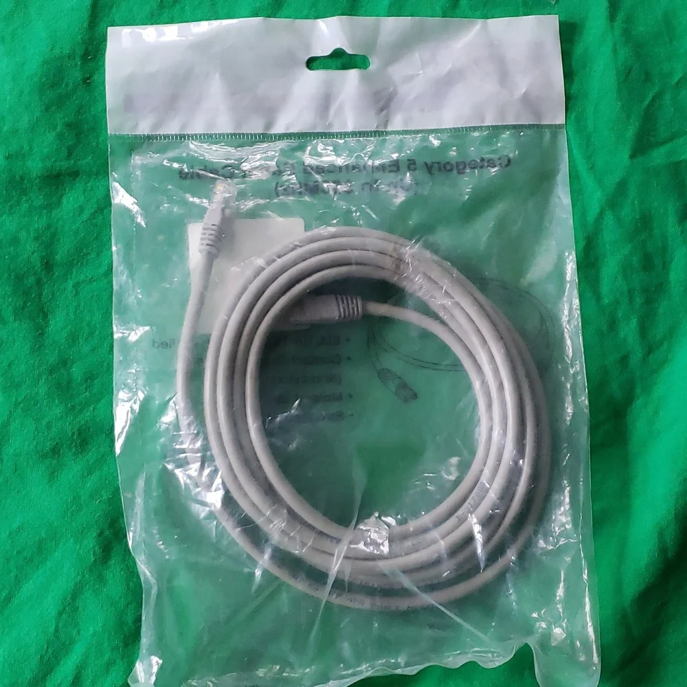 Bundle of Cat 5 Ethernet Patch Cables 5 (3ft) 3(6ft) 1(7ft) 1(14ft)